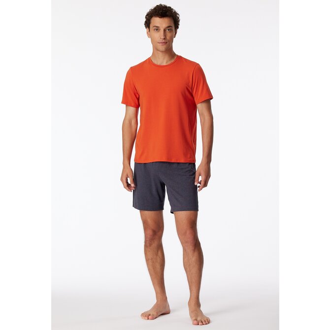 Schiesser Pyjama Short charcoal 181180 56/XXL
