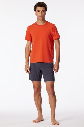 Schiesser Pyjama Short charcoal 181180 52/L