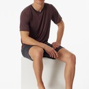 Schiesser Schiesser Pyjama Short charcoal 181178 48/S