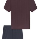 Schiesser Schiesser Pyjama Short charcoal 181178 48/S