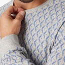 Schiesser Schiesser Pyjama Long grey melange 181172 52/L