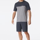 Schiesser Schiesser Pyjama Short charcoal 181167 56/XXL