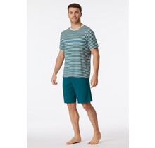 Schiesser Pyjama Short jeans 181165 48/S