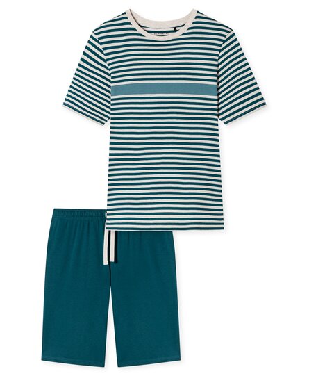 Schiesser Pyjama Short jeans 181165 56/XXL