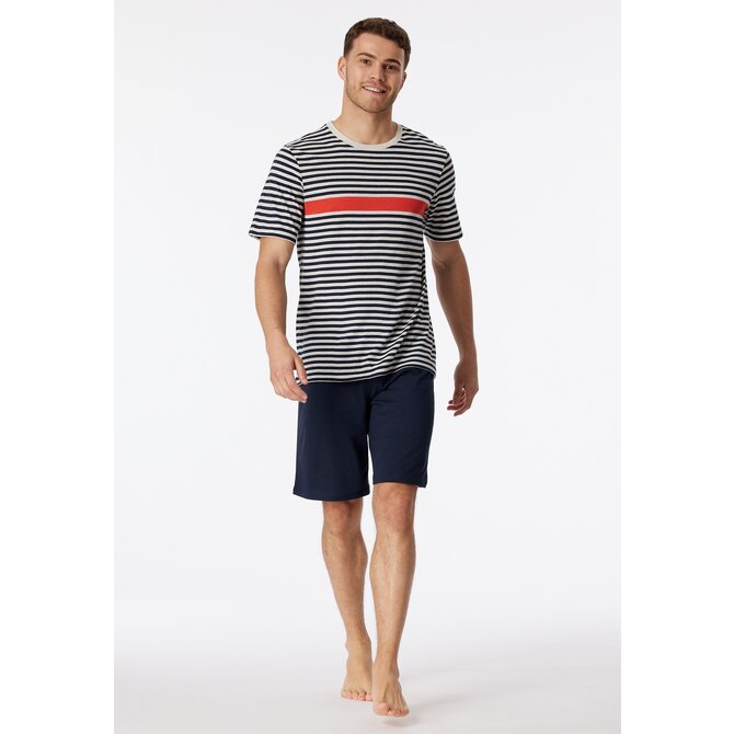 Schiesser Pyjama Short grapefruit 181165 52/L Schiesser Pyjama Short grapefruit 181165 52/L