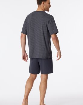 Schiesser Pyjama Short charcoal 181155 48/S