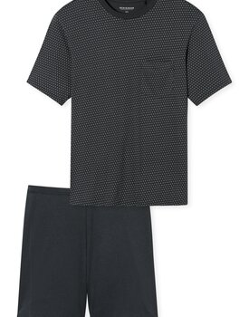 Schiesser Pyjama Short charcoal 181155 48/S
