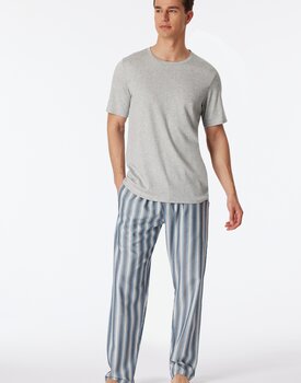 Schiesser Long Pants bluegrey 180292 52/L