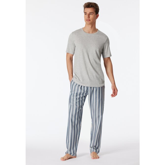 Schiesser Long Pants bluegrey 180292 52/L Schiesser Long Pants bluegrey 180292 52/L