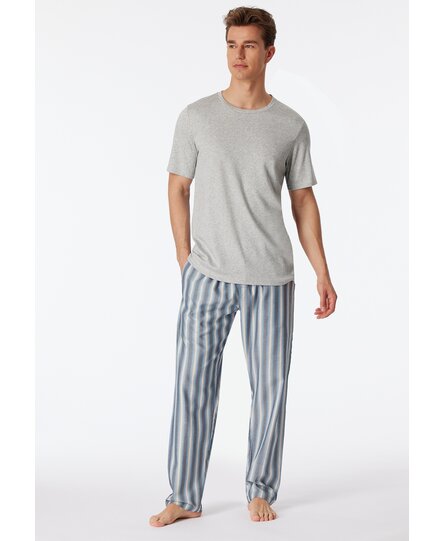 Schiesser Long Pants bluegrey 180292 50/M