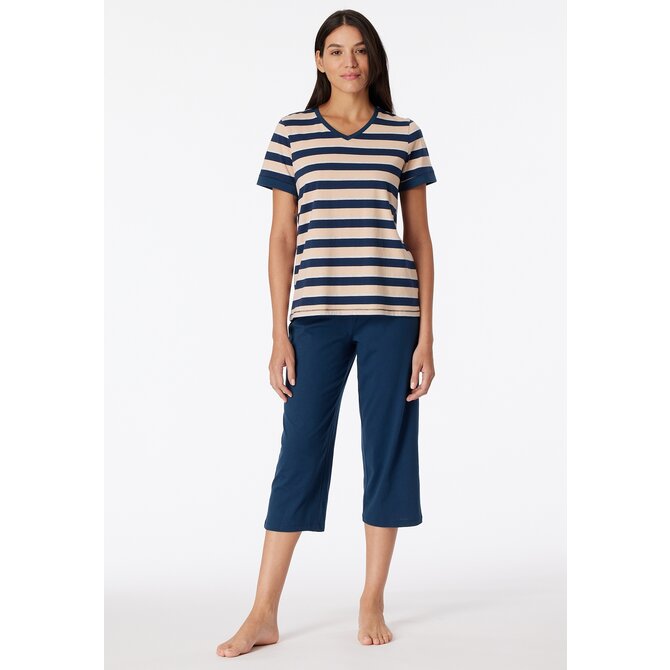 Schiesser Pyjama Long multicolour 181254 42/XL