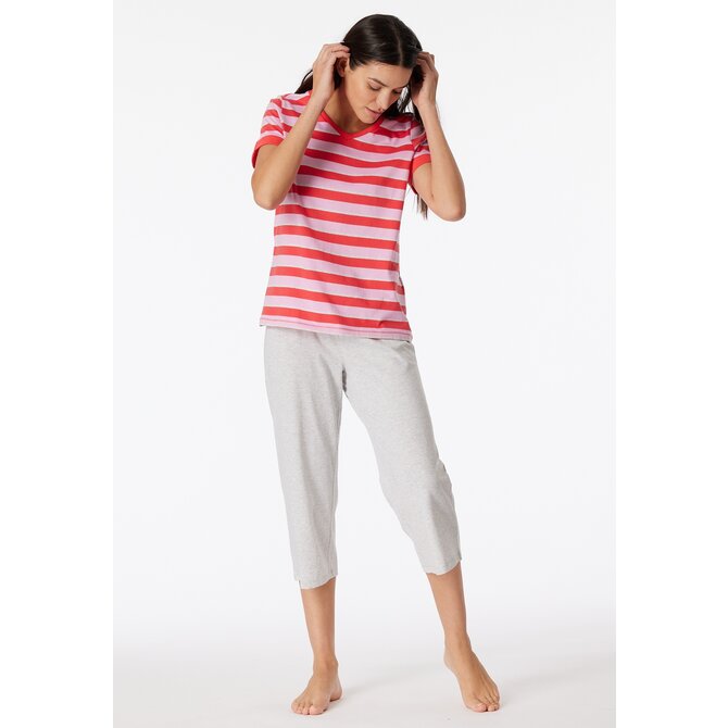 Schiesser Pyjama Long red 181254 42/XL Schiesser Pyjama Long red 181254 42/XL