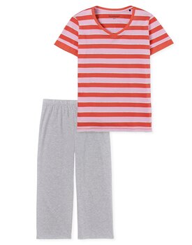 Schiesser Pyjama Long red 181254 44/XXL