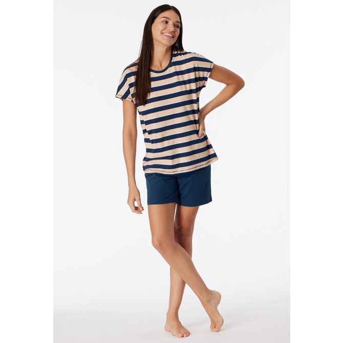 Schiesser Pyjama Short multicolour 181253 44/XXL Schiesser Pyjama Short multicolour 181253 44/XXL