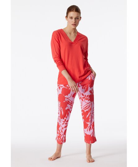 Schiesser Pyjama Long red 181246 36/S