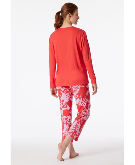 Schiesser Pyjama Long red 181246 36/S