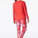 Schiesser Schiesser Pyjama Long red 181246 40/L