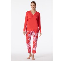 Schiesser Pyjama Long red 181246 44/XXL