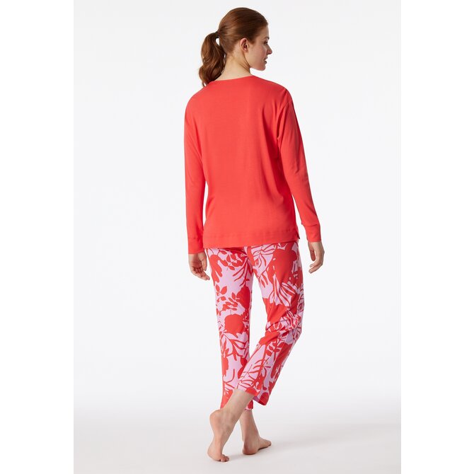 Schiesser Pyjama Long red 181246 44/XXL Schiesser Pyjama Long red 181246 44/XXL