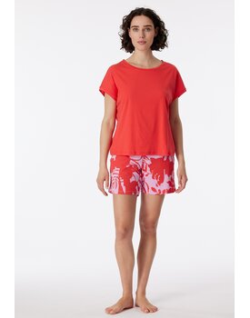 Schiesser Pyjama Short red 181245 40/L