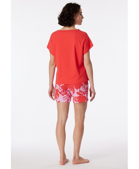 Schiesser Pyjama Short red 181245 40/L