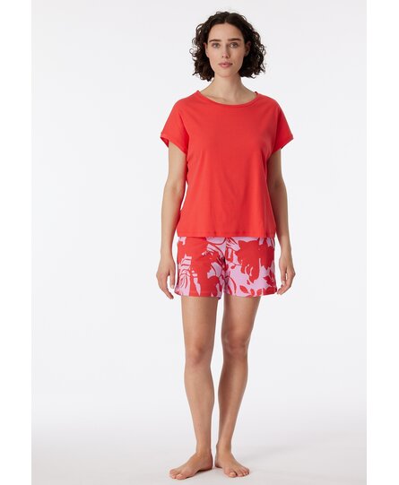 Schiesser Pyjama Short red 181245 46/3XL