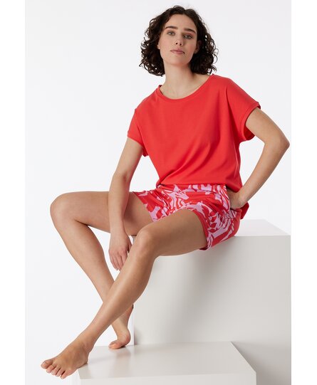 Schiesser Pyjama Short red 181245 36/S