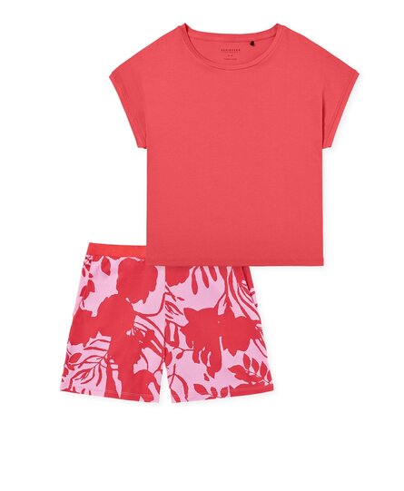 Schiesser Pyjama Short red 181245 36/S