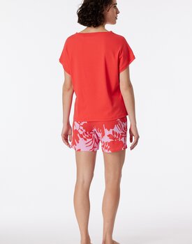 Schiesser Pyjama Short red 181245 44/XXL