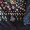 Pip Studio Pip Studio Il Ricamo Dekbedovertrek  Donkerblauw 240x200/220 cm