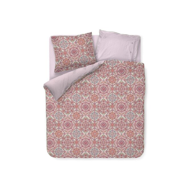 Pip Studio Dekbedovertrek El Bordado Pink 240x200/220 cm