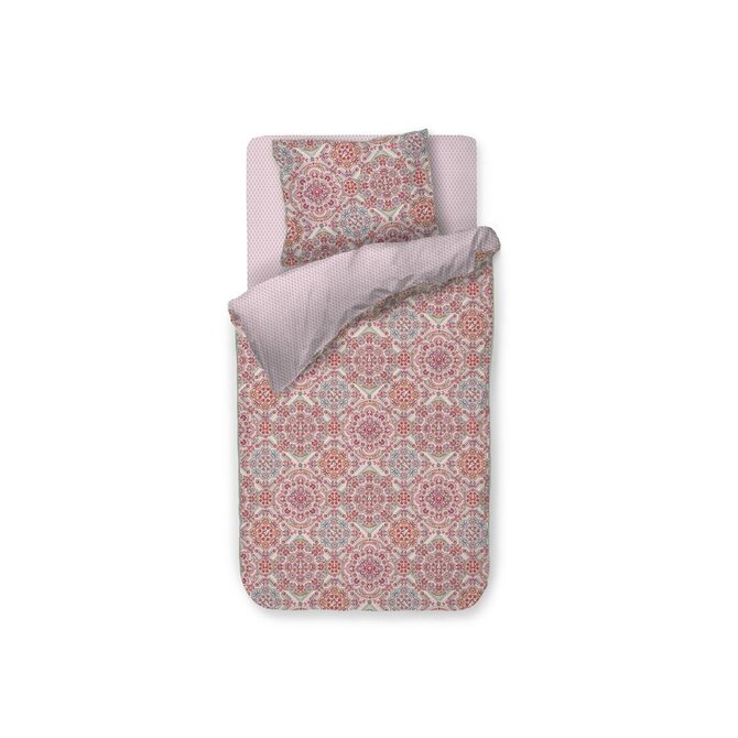 Pip Studio Dekbedovertrek El Bordado Pink 240x200/220 cm