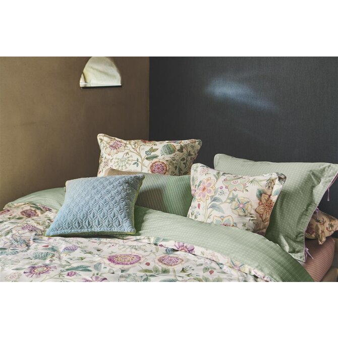 Pip Studio Dekbedovertrek Viva Las Flores White 240x200/220 cm