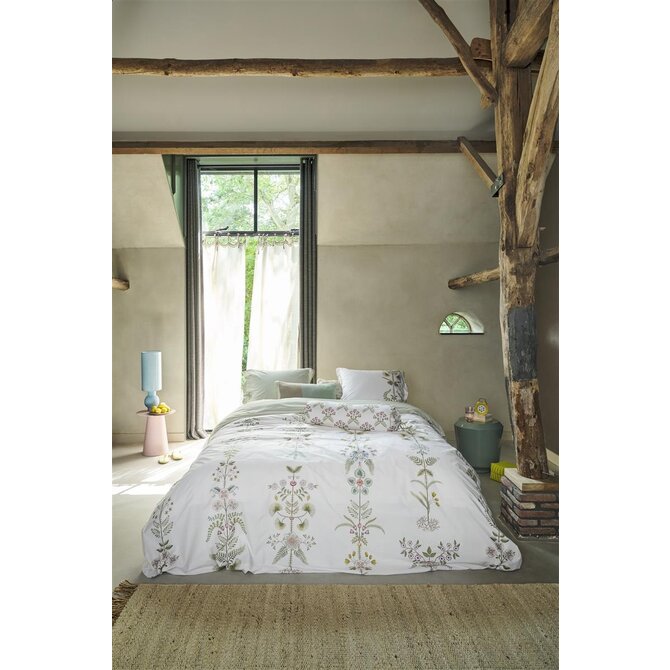 Pip Studio Dekbedovertrek Hiedra Off-white 240x200/220 cm