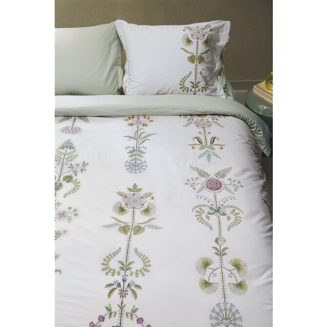 Pip Studio Dekbedovertrek Hiedra Off-white 240x200/220 cm