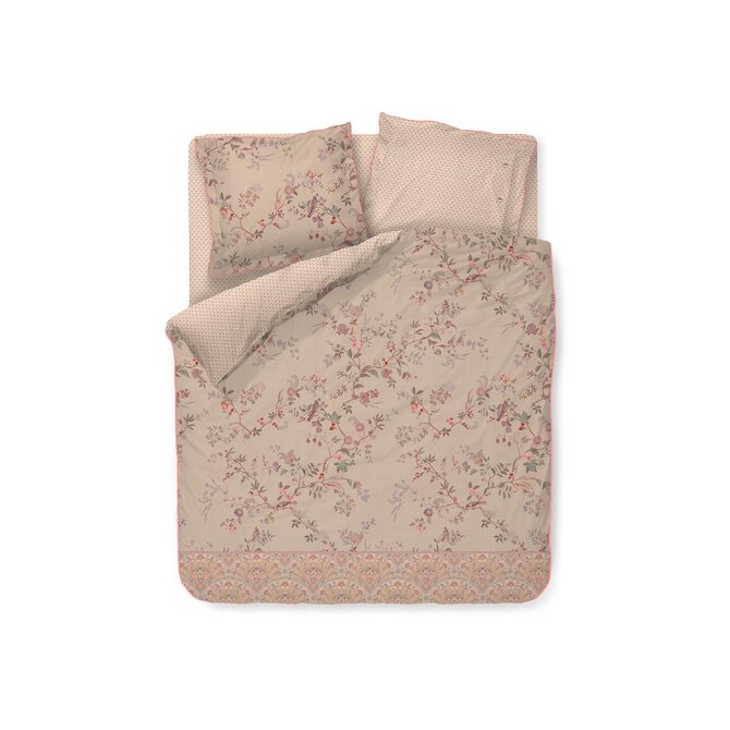 Pip Studio Dekbedovertrek Amor De Dios Sand 200x200/220 cm