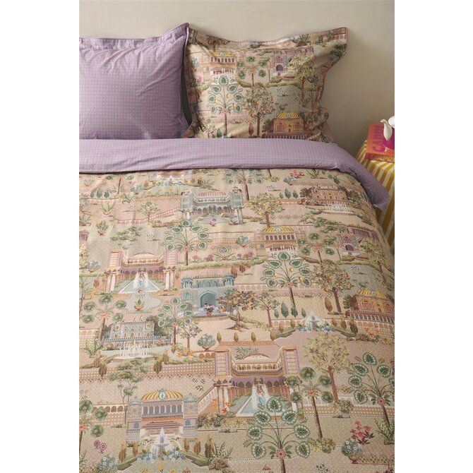 Pip Studio Dekbedovertrek Alcazar Multi 200x200/220 cm Pip Studio Dekbedovertrek Alcazar Multi 200x200/220 cm