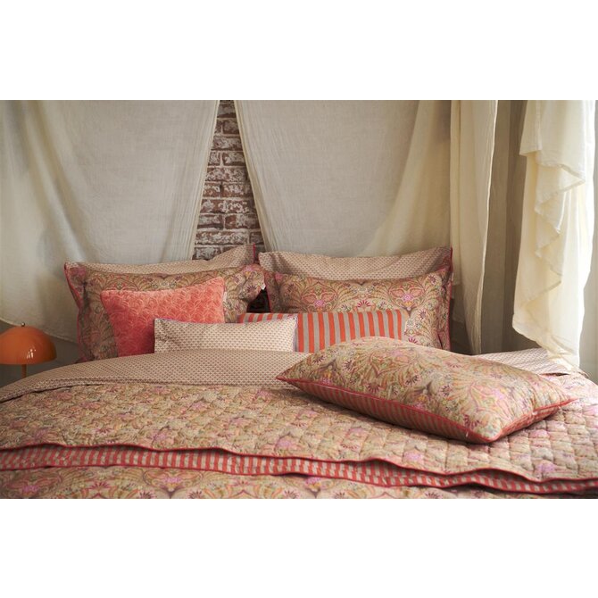 Pip Studio Dekbedovertrek Alba Khaki 240x200/220 cm Pip Studio Dekbedovertrek Alba Khaki 240x200/220 cm