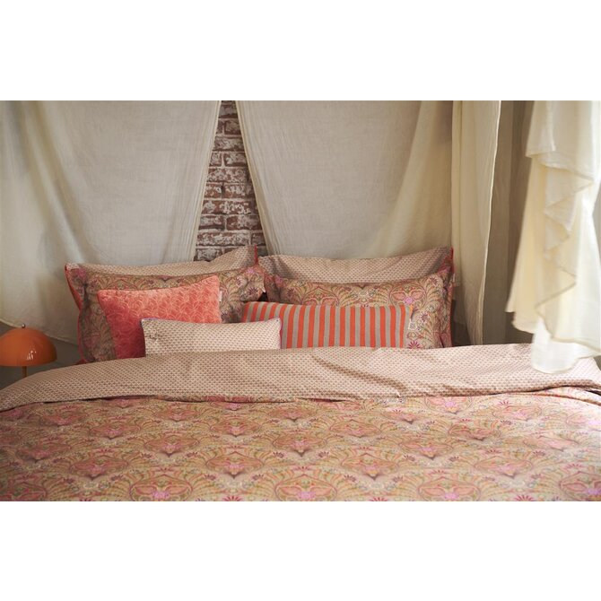 Pip Studio Dekbedovertrek Alba Khaki 240x200/220 cm Pip Studio Dekbedovertrek Alba Khaki 240x200/220 cm