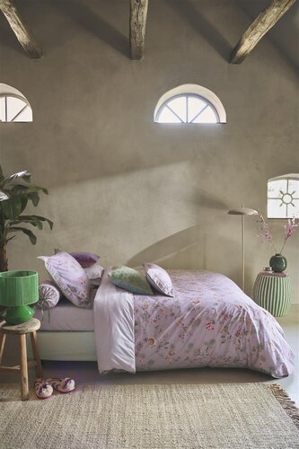 Pip Studio Pip Studio Dekbedovertrek La Dolce Vita Lila 200x200/220 cm afbeelding