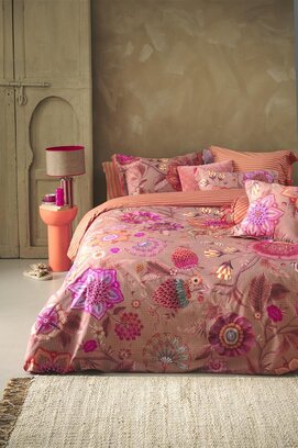 Pip Studio Dekbedovertrek Viva La Vida Pink 240x200/220 cm