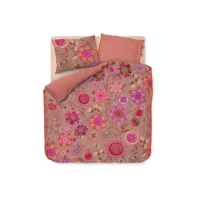 Pip Studio Dekbedovertrek Viva La Vida Pink 200x200/220 cm
