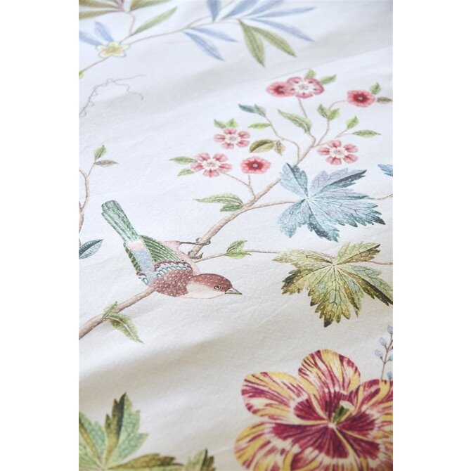 Pip Studio Il Paradiso Dekbedovertrek  Wit 260x200/220 cm Pip Studio Il Paradiso Dekbedovertrek  Wit 260x200/220 cm