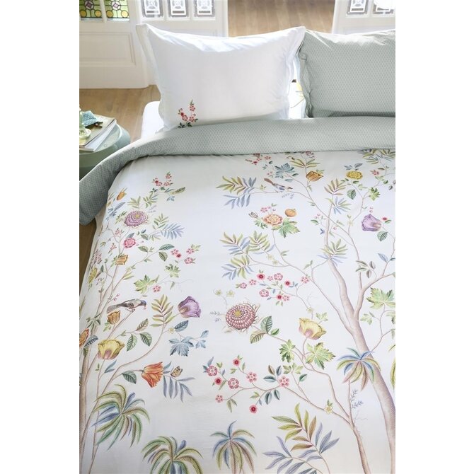 Pip Studio Il Paradiso Dekbedovertrek  Wit 240x200/220 cm