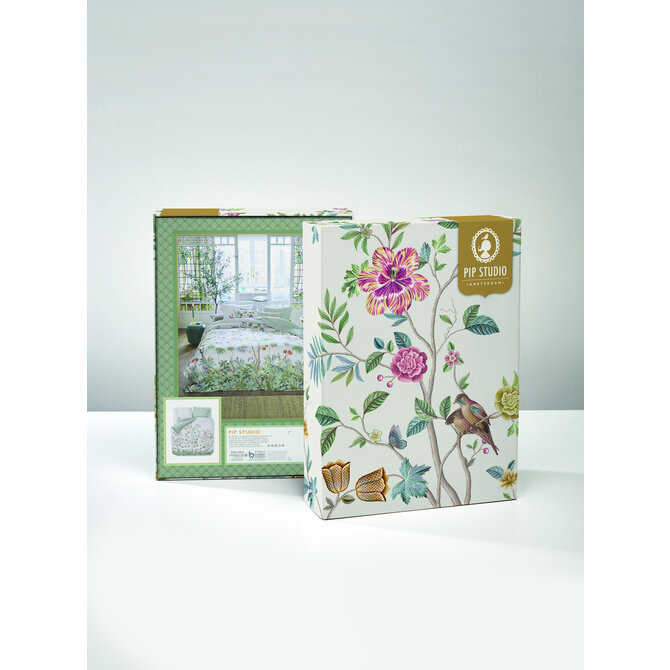 Pip Studio Il Paradiso Dekbedovertrek  Wit 240x200/220 cm