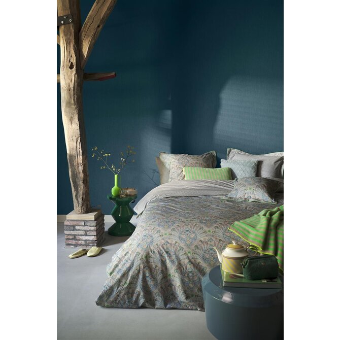 Pip Studio Dekbedovertrek Alba Blue 140x200/220 cm