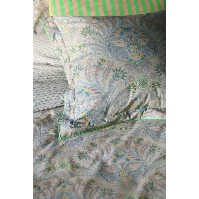 Pip Studio Dekbedovertrek Alba Blue 140x200/220 cm