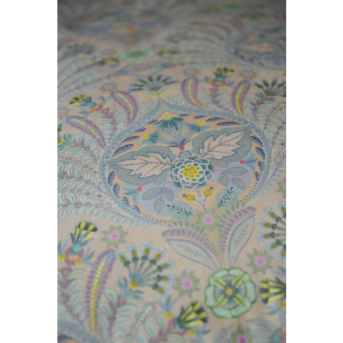 Pip Studio Dekbedovertrek Alba Blue 140x200/220 cm