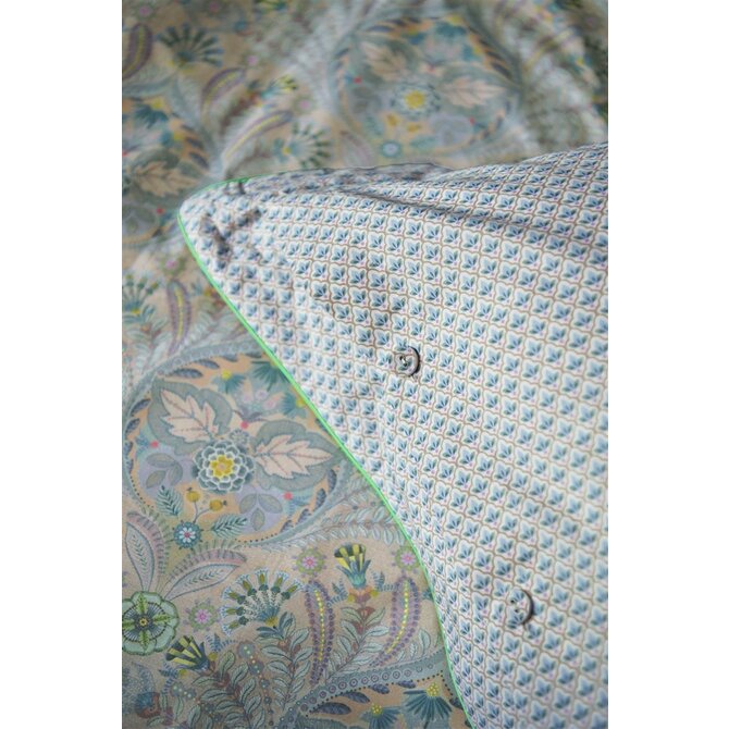 Pip Studio Dekbedovertrek Alba Blue 140x200/220 cm