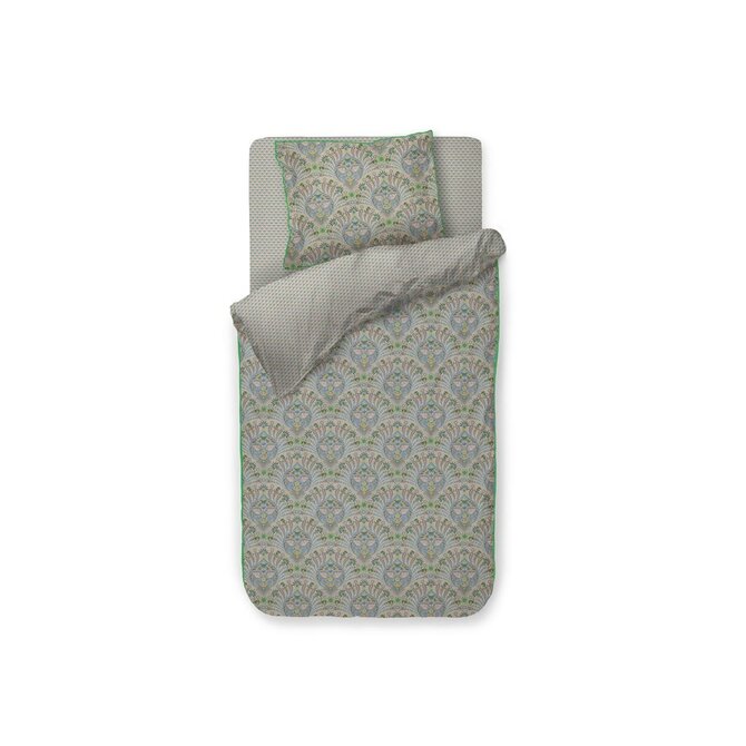 Pip Studio Dekbedovertrek Alba Blue 140x200/220 cm